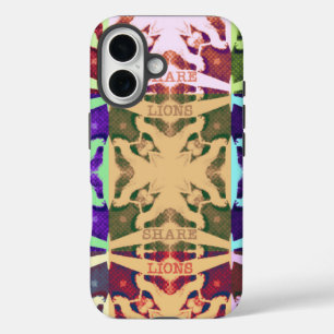 Niedliche, schöne afrikanische Motif Design Print iPhone 16 Hülle
