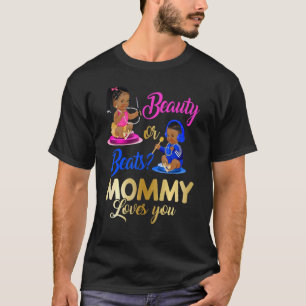 Niedliche Schönheit oder schlage Mami-Lieben Sie G T-Shirt
