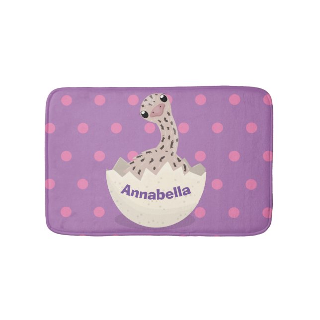 Niedliche Schraffur für Vogel-Strauß-Cartoon Badematte (Vorderseite)