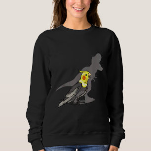 Niedliche schreiende Papagei Birb Funny Parrot Bir Sweatshirt