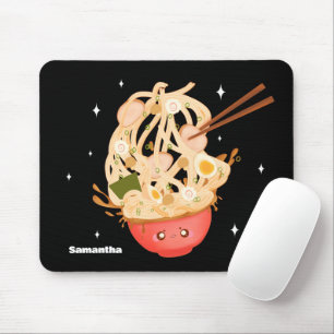 Niedliche Schüssel Ramen Mousepad