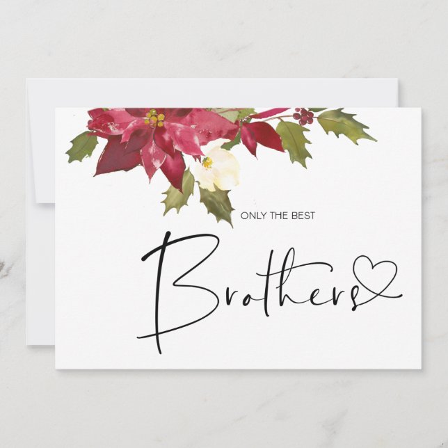 Niedliche Schwangerschaft Offenbarung Brother New  Karte (Vorderseite)