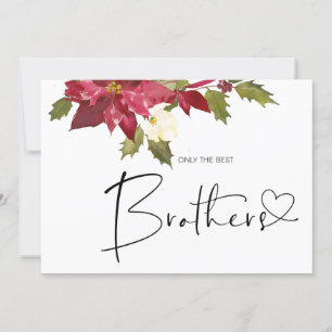 Niedliche Schwangerschaft Offenbarung Brother New  Karte