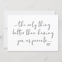 Niedliche Schwangerschaft offensichtliche Eltern, 