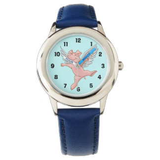 Niedliche Schwänzchenüberwachung Armbanduhr
