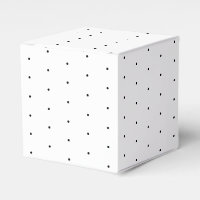 Niedliche, Schwarz-weiße Polka-Punkte-Muster elega