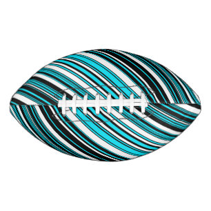 Niedliche Schwarz-weiße Wasserstreifen Case-Mate i Football