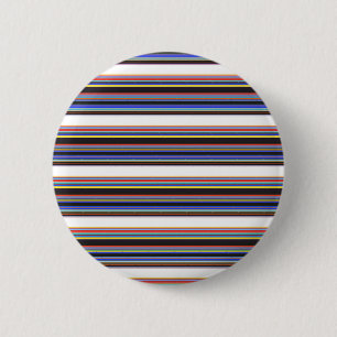 Niedliche schwarzblaue Streifen Button