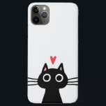 Niedliche schwarze Katze mit Herz Case-Mate iPhone Hülle<br><div class="desc">Schützen Sie Ihr Handy stilvoll mit diesem coolen iPhone Gehäuse! Die Hüllen für das iPhone und Samsung sind auf der ganzen Welt erhältlich. Ein hochwertiges Handy für Katzenliebhaber. Besuchen Sie Jenn’s Doodle World für noch mehr tolle Produkte mit dieser skurrilen schwarzen Katze.</div>