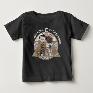 Niedliche Schwarze Katzen Hexen Halloween-Kostüm Baby T-shirt