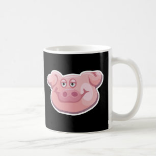 niedliche Schweinefläche Tasse