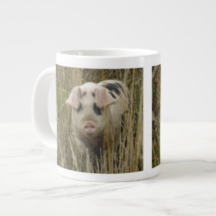 Niedliche Schweinefleisch-Tasse Jumbo-Tasse