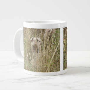 Niedliche Schweinegrippe-Tasse Jumbo-Tasse