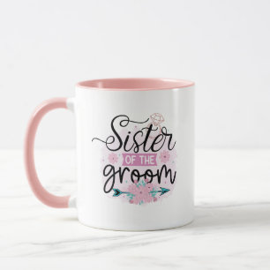 niedliche Schwester der Groom Worart Tasse