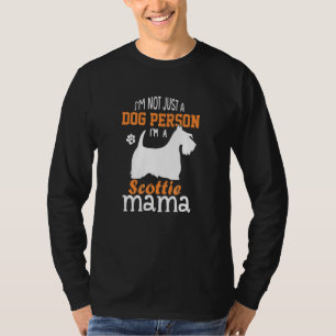 Niedliche Scottie Mama Scottie Mama Dog Muttertag T-Shirt