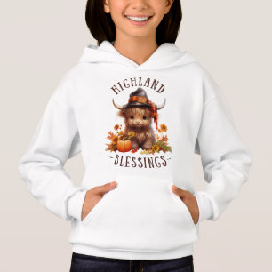 Niedliche Segnungen für den Erntedank der Hochland Hoodie