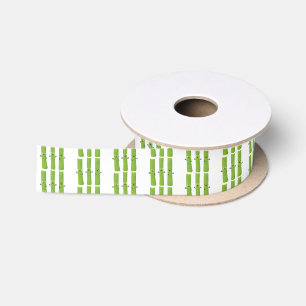 Niedliche Sellerie Sticks Trio Cartoon Gemüse Satinband