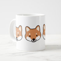 Niedliche Shiba Inu Dog Faces