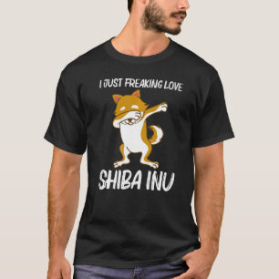 Niedliche Shiba-Inu für Männer Japan Rasse Tier T-Shirt