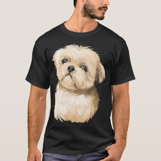 Niedliche Shih Tzu Hund Tiergeschenke T-Shirt