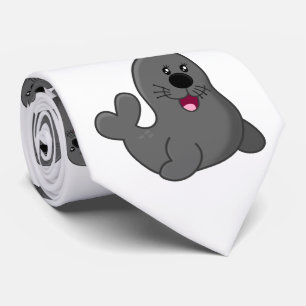 niedliche Siegel Krawatte