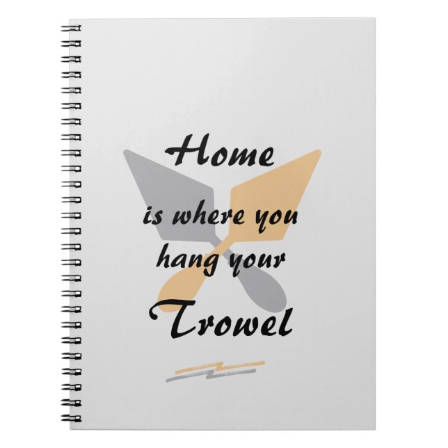 Niedliche Silver & Gold-Zuhause, auf der Sie Ihr T Notizblock (Vorderseite)