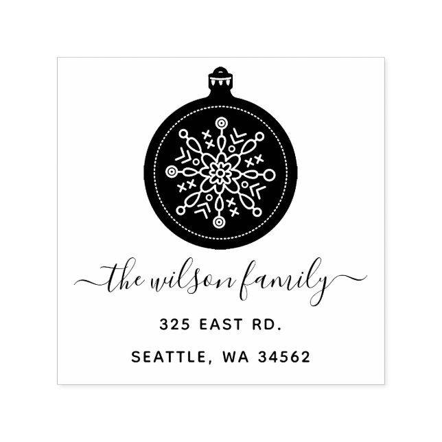 Niedliche skandinavische Ornamente Nordische Rücks Permastempel (Design)