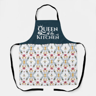 niedliche skandinavische Volkskunst Schürze