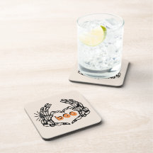 Niedliche Skelton Hands Verheiratetes Halloween