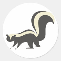 Niedliche Skunk Stickers