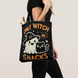 Niedliche Snacks Tote Tasche probieren oder behand