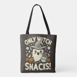 Niedliche Snacks Tote Tasche probieren oder behand