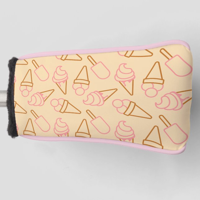 Niedliche Sommerküche mit Konturen aus Kontur Golf Headcover (Vorderseite)