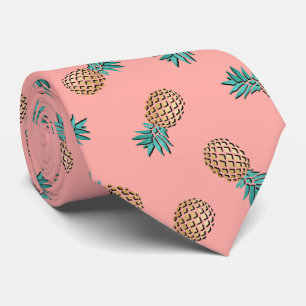 niedliche sommerliche tropische Imitate Ananas Krawatte