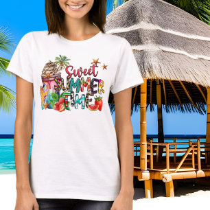 niedliche Sommerzeit T-Shirt