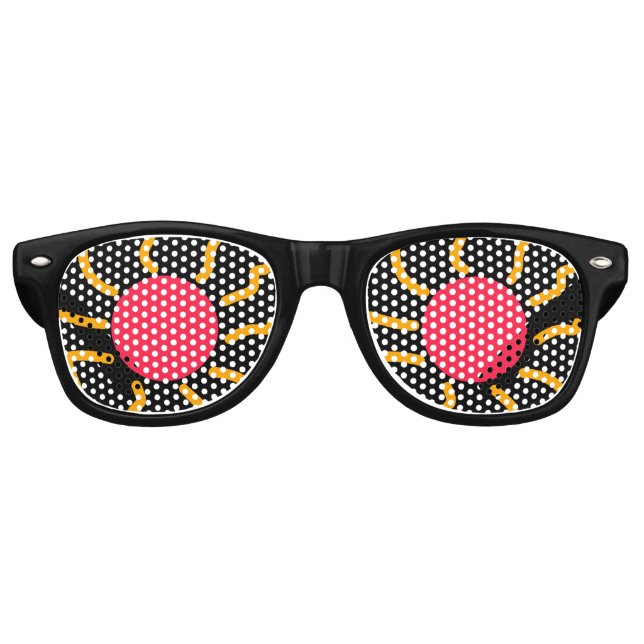 Niedliche Sonne Partybrille (Vorderseite)