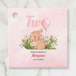 Niedliche Sonne verwandelt zwei rosa Mädchen zum z Geschenkanhänger