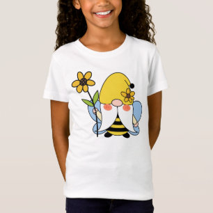 Niedliche Sonnenblume Hummel Gnome T - Shirt