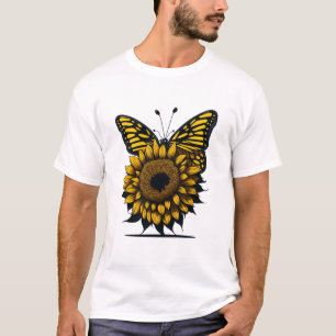 Niedliche Sonnenblume T-Shirt