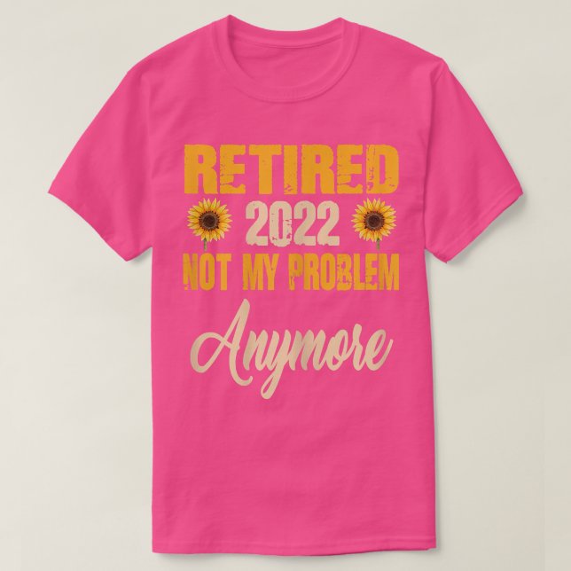Niedliche Sonnenblumenmüde 2022 für Frauen im Ruhe T-Shirt (Design vorne)