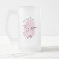 Niedliche Sonnenstrahlen Art Pink Eier Frühling