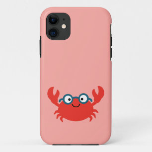 Niedliche Specky Krabben-Illustration Case-Mate iPhone Hülle