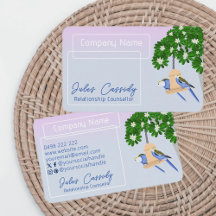 Niedliche, spielerische Papageien-Rahmenberater