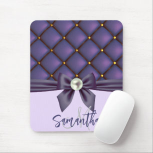 Niedliche Spitzen und Perlen Mousepad