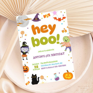 Niedliche Spooky & Fun Halloween Einladung
