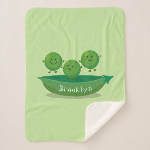 Niedliche Springererbsen in der Darstellung des Ca Sherpadecke