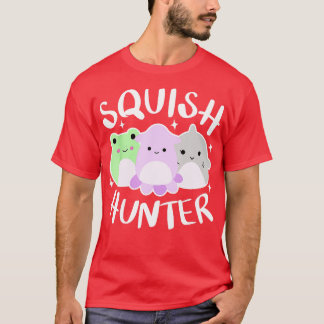 Niedliche Squish Hunter Großgeschenke T-Shirt