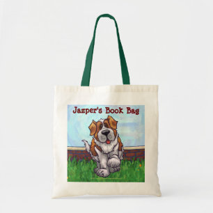 Niedliche St. Bernard Buchtasche Tragetasche