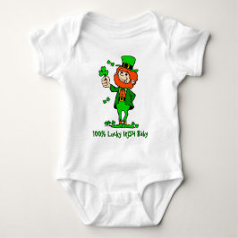 Niedliche St.Patrick's Baby Strampler