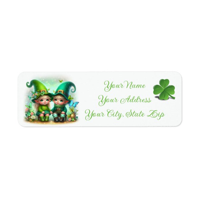 Niedliche St. Patrick's Day Gnomes (Vorne)